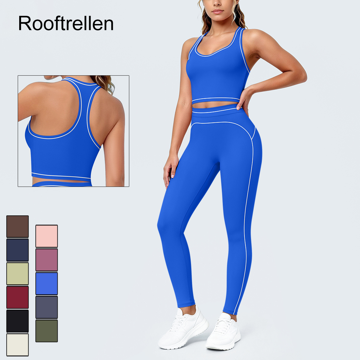 Sewing Vest - Conjunto de yoga deportivo de verano