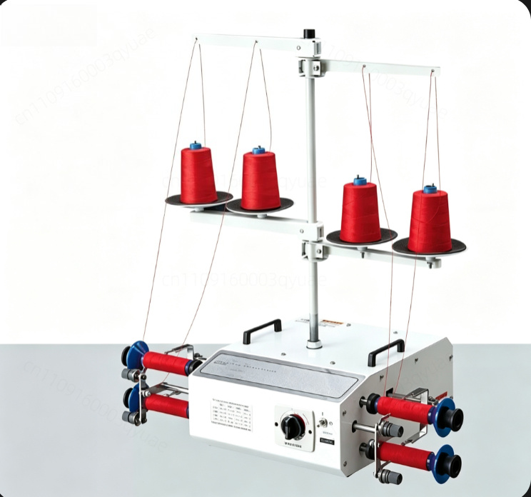 Sewing Thread In Textile - Máquina automática de 4 bobinas para