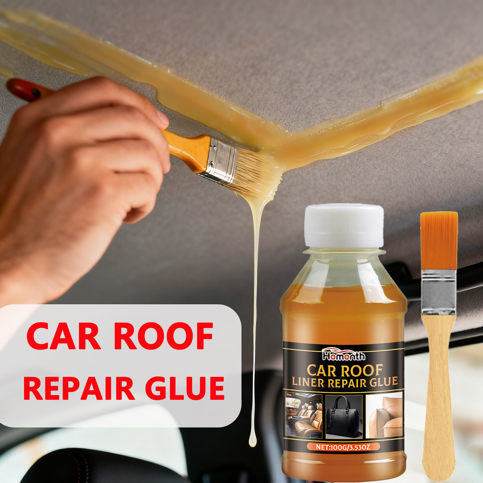 Fabric Glue Bond - Pegamento adhesivo profesional para revestimiento de