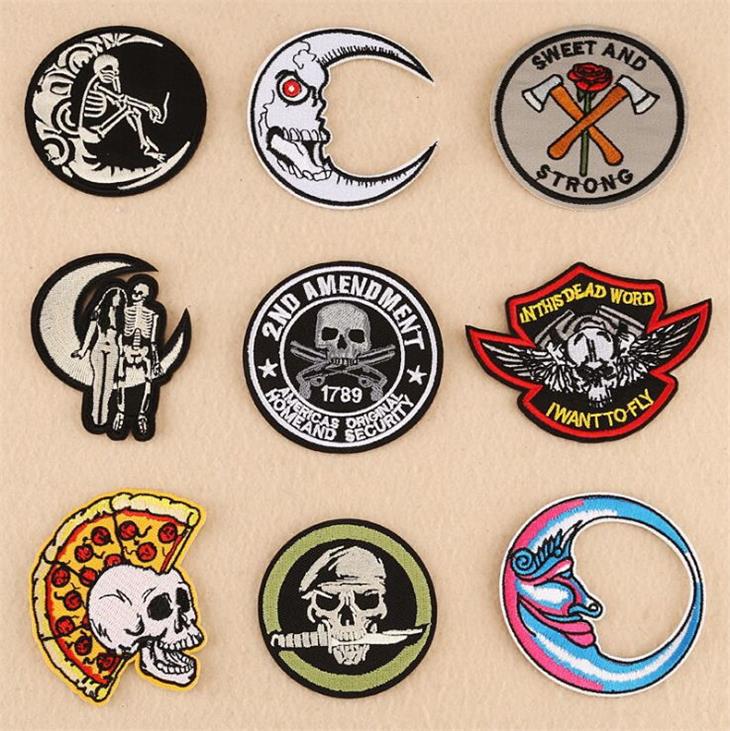Sewing Id - Parche bordado para planchar para coser,