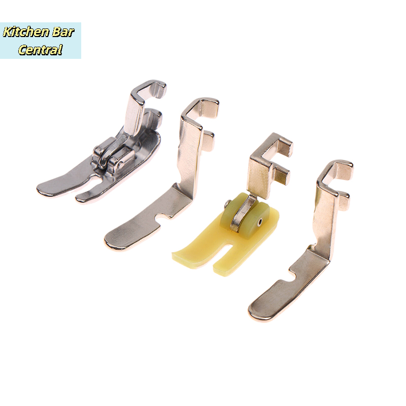 Zipper Foot Presser - 【Juego de 4 prensatelas para máquina