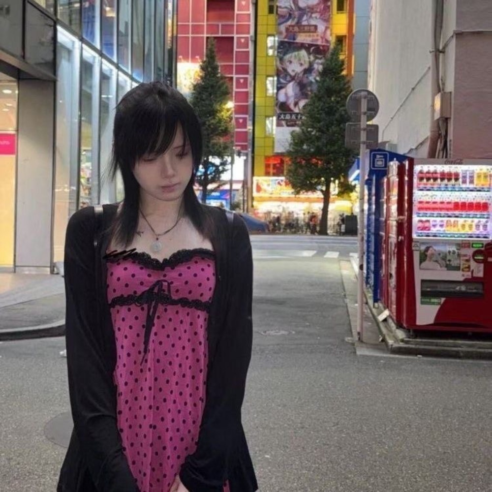 Sewing Vest - Conjunto de 2 piezas estilo japonés