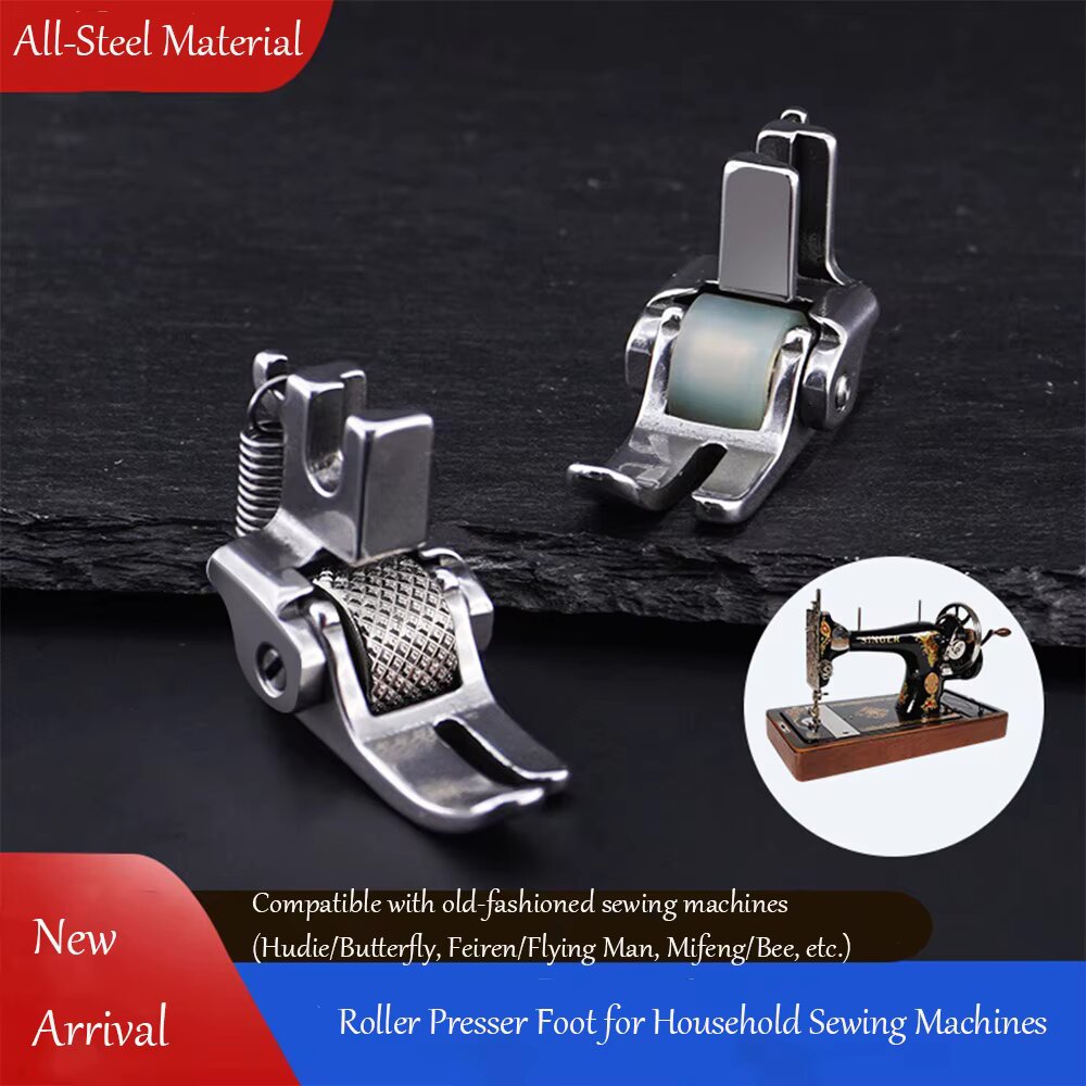 Sewing Tt - Prensatelas de rodillo de acero para