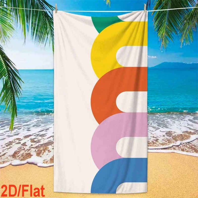 Century Textile & Sewing Supply - Toalla de Playa de Microfibra de