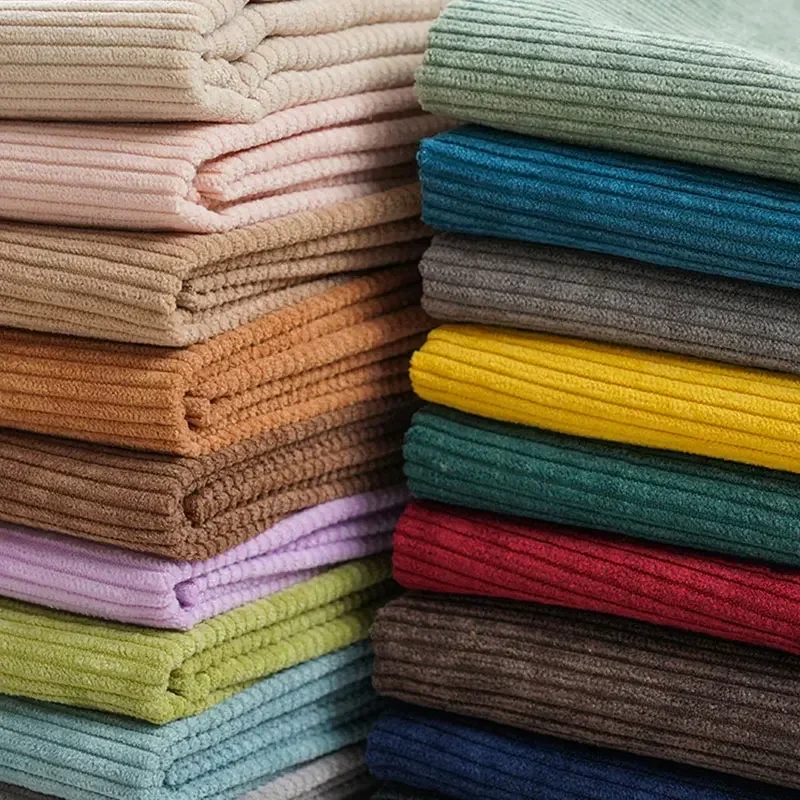Sewing Jackets - Tela de pana acanalada de color