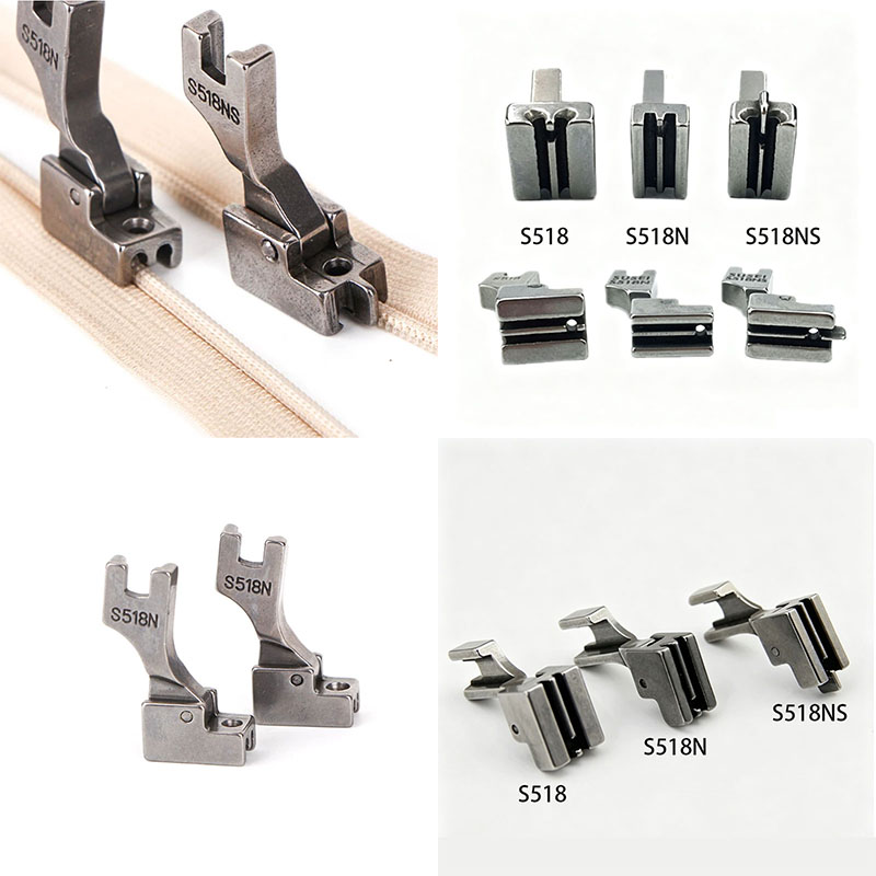 Zipper Foot Presser - Prensatelas de cremallera invisible S518 S518N