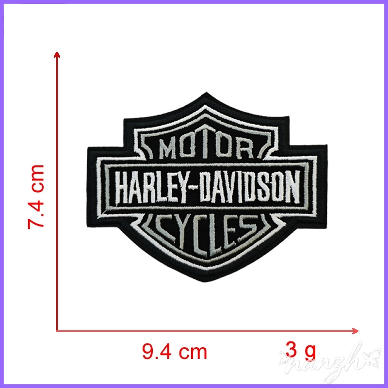 Velcro Sew On - Parche Decorativo de Velcro para Motocicleta,
