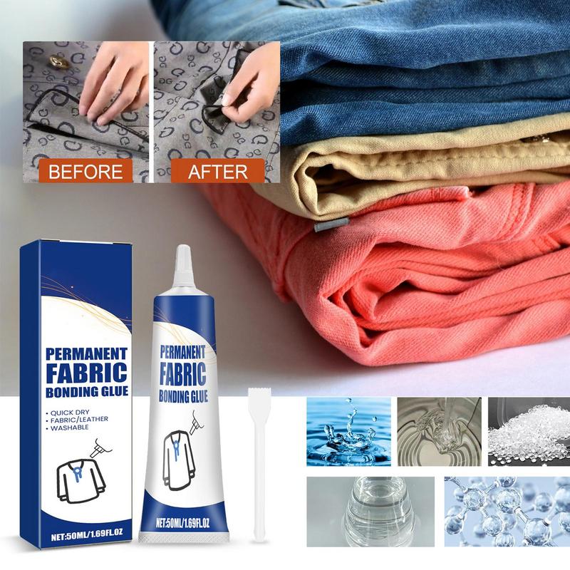 Pegamento adhesivo fuerte tran - Fabric Glue Bond reseña y precio