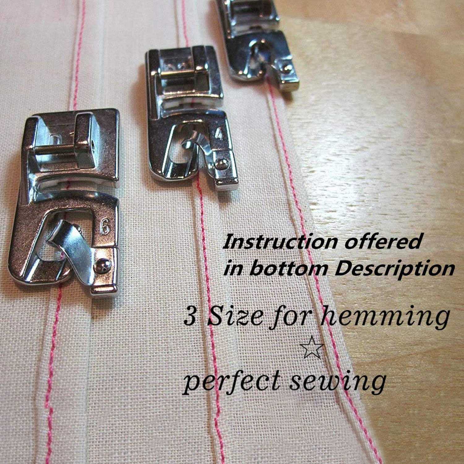 Prensatelas para dobladillo en - Sewing Hemming reseña y precio