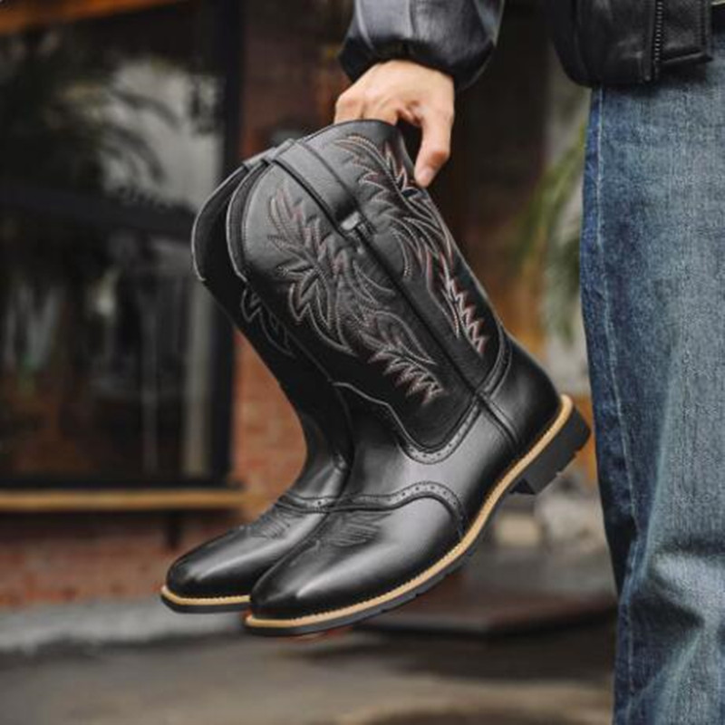 Nuevas Botas Altas para Hombre - Sewing Embroidery Fabric reseña y precio