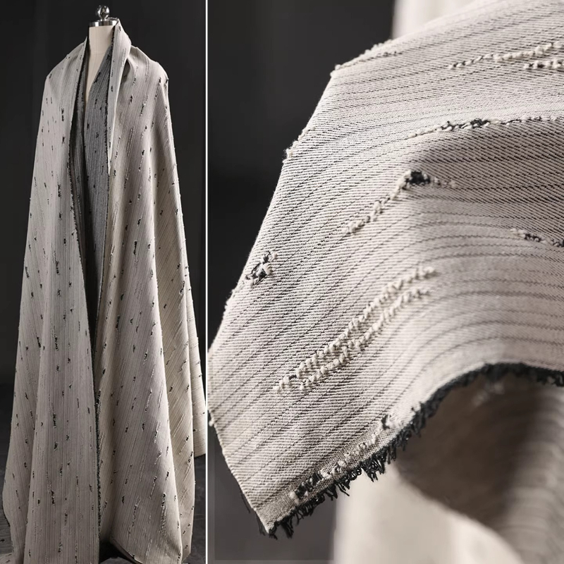 Tela de mezclilla a rayas de a - Sewing Recycle reseña y precio