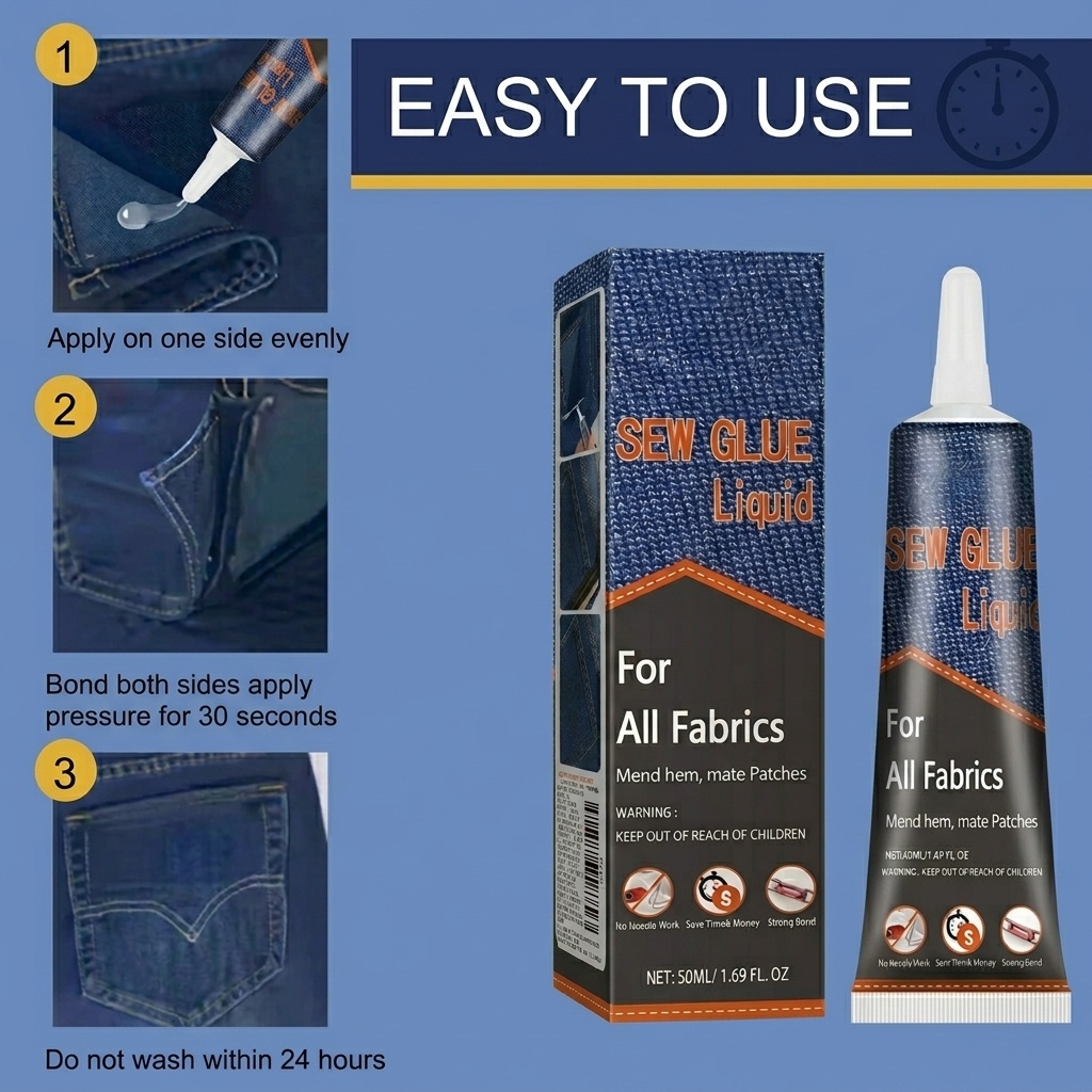 Pegamento para Coser Telas de  - Sewing Repair reseña y precio