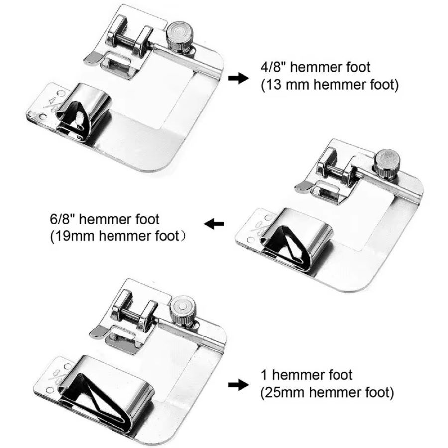 1-3 Piezas de 13/19/25mm Prens - Sewing Hemming reseña y precio