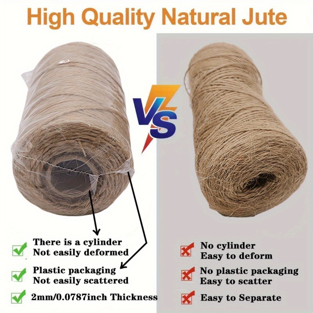 Cuerda de Yute Natural de 2/3/ - Sewing Thread In Textile reseña y precio
