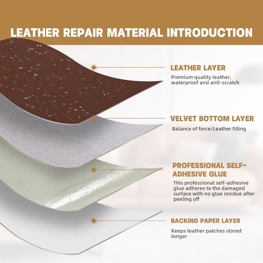 Parche Autoadhesivo de Cuero p - Sewing Repair reseña y precio