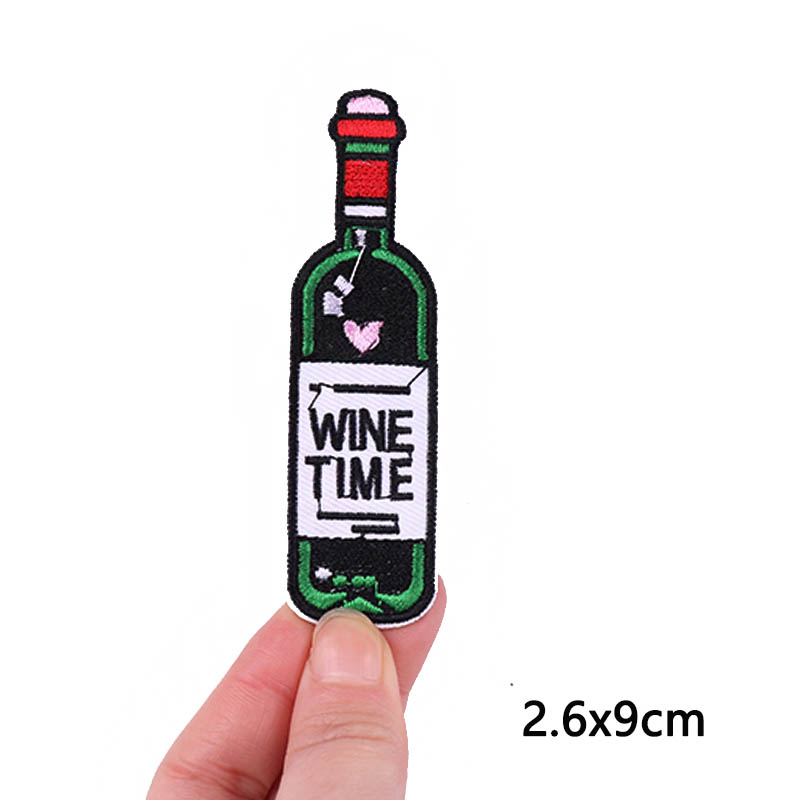 Parches de tiempo de vino para - Velcro Sew On reseña y precio