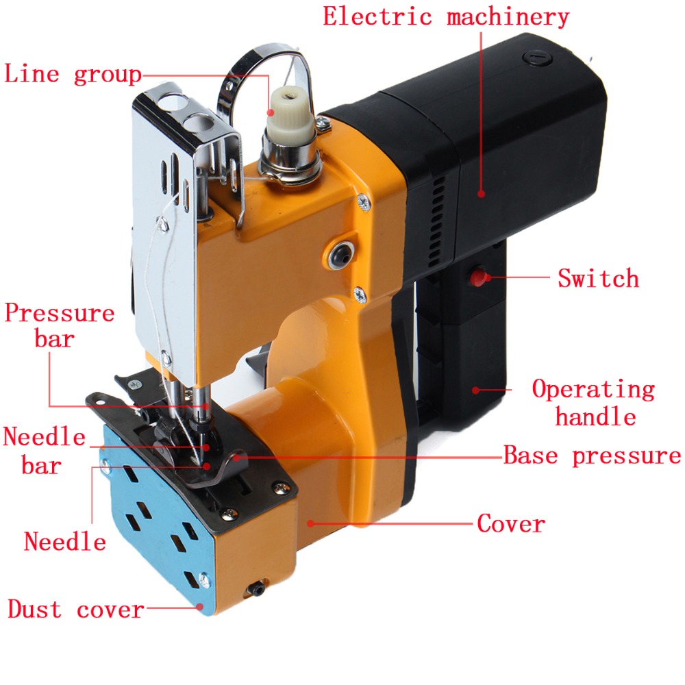 Máquina Eléctrica para Cerrar  - Sewing Machine For Textile reseña y precio
