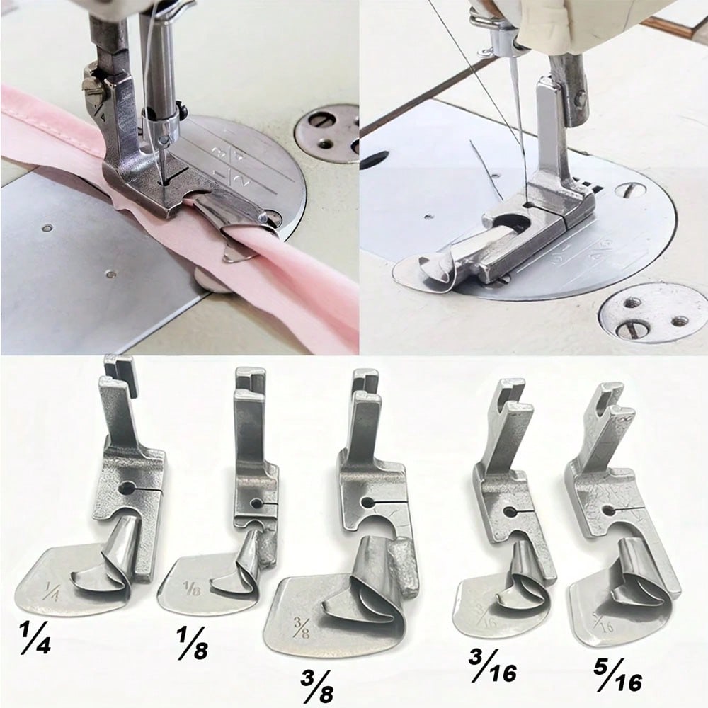 1 Pieza Pie Prensatelas Curvo  - Sewing Hemming reseña y precio