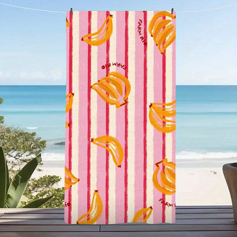 Toalla de Playa de Microfibra  - Century Textile & Sewing Supply reseña y precio