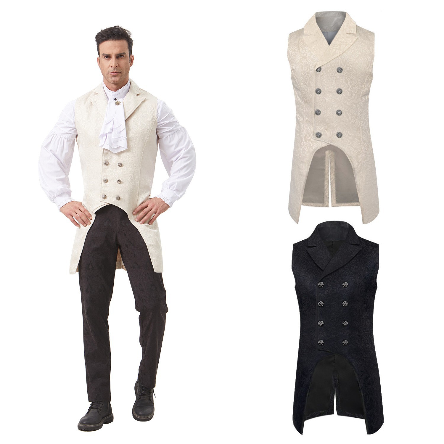 Chaleco Medieval renacentista  - Sewing Vest reseña y precio