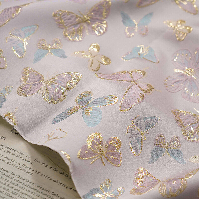 Tela Jacquard de mariposa de h - Sewing Thread In Textile reseña y precio