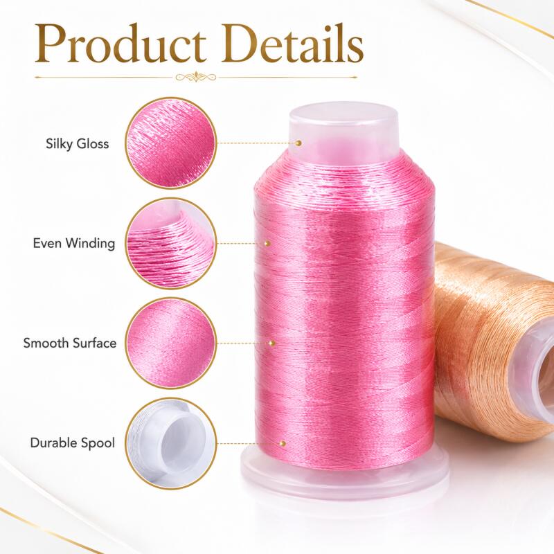 Hilo de Borla Vertical 150D/2  - Sewing Thread In Textile reseña y precio