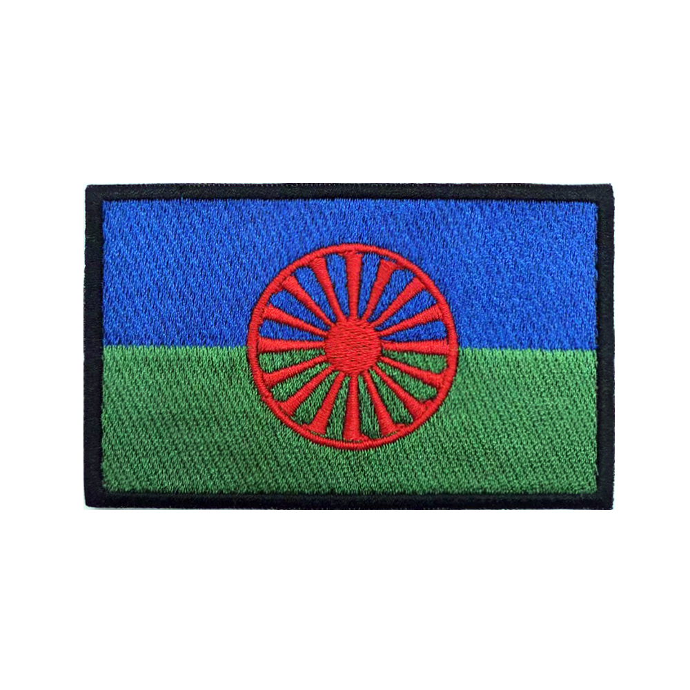 Rom Gypsy Flag Of The Romani p - Velcro Sew On reseña y precio