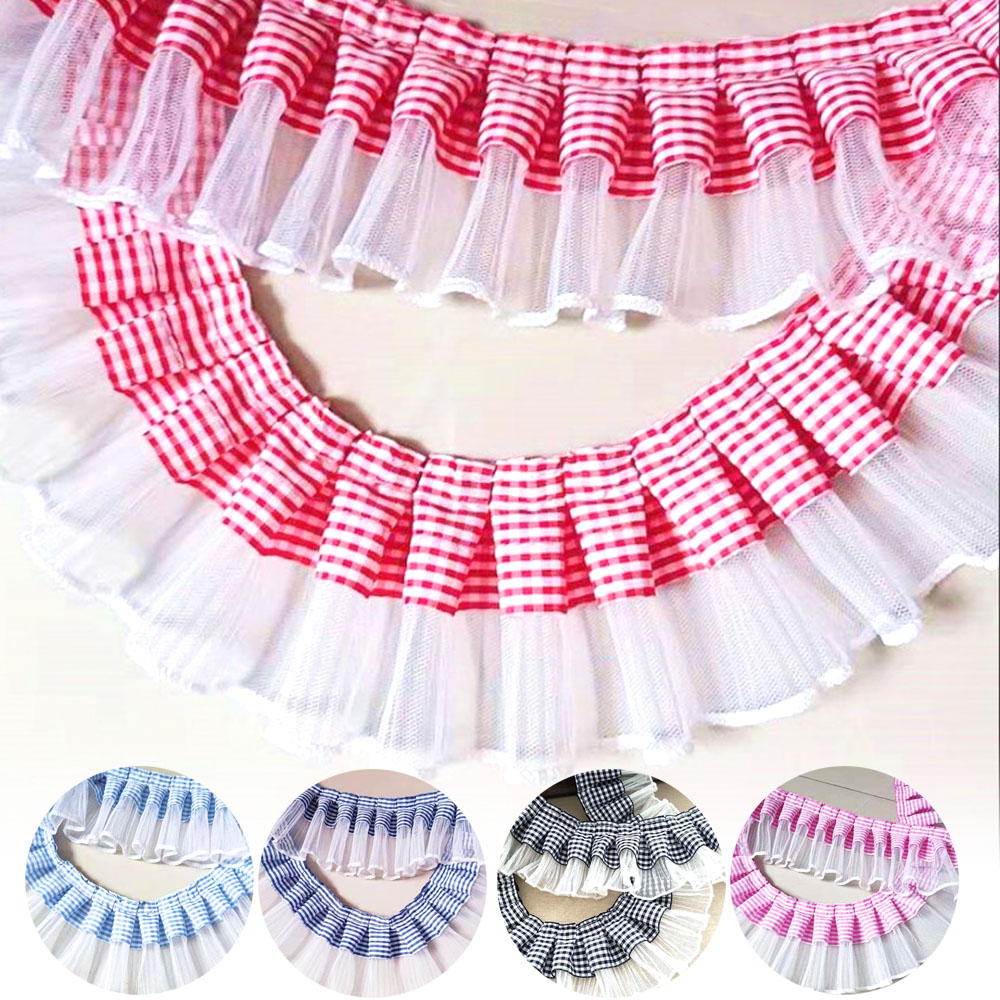 Tela plisada a cuadros de 7CM  - Textile And Sewing Supply reseña y precio