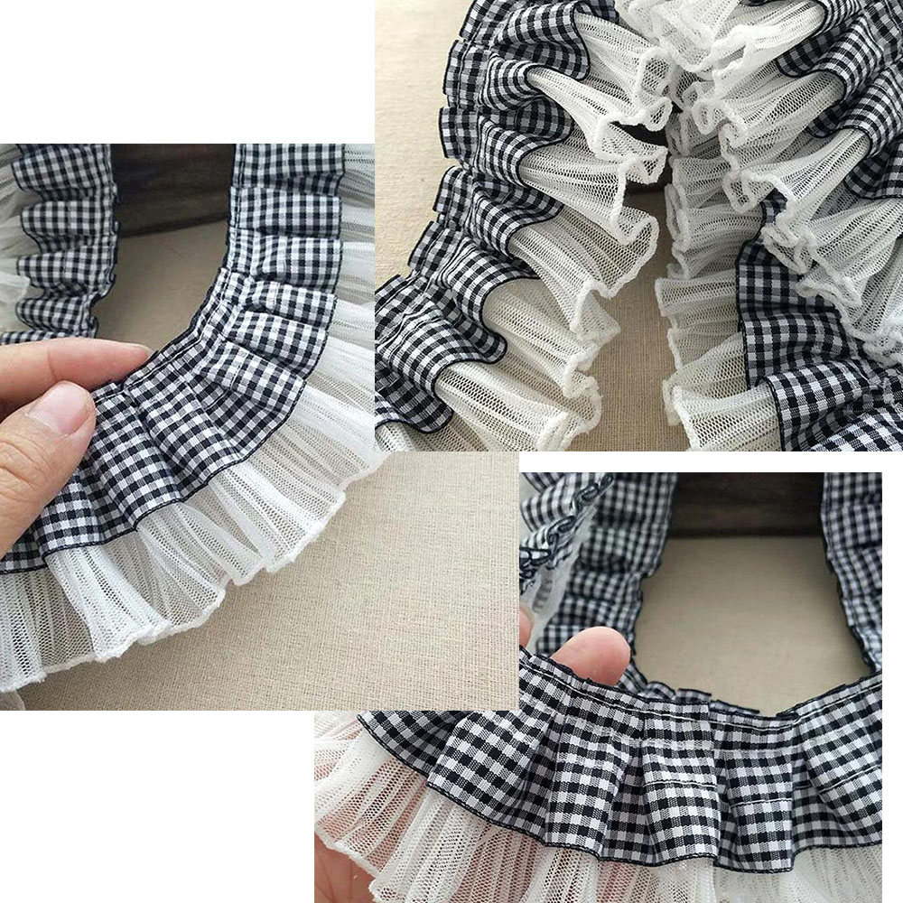 Tela plisada a cuadros de 7CM  - Textile And Sewing Supply reseña y precio