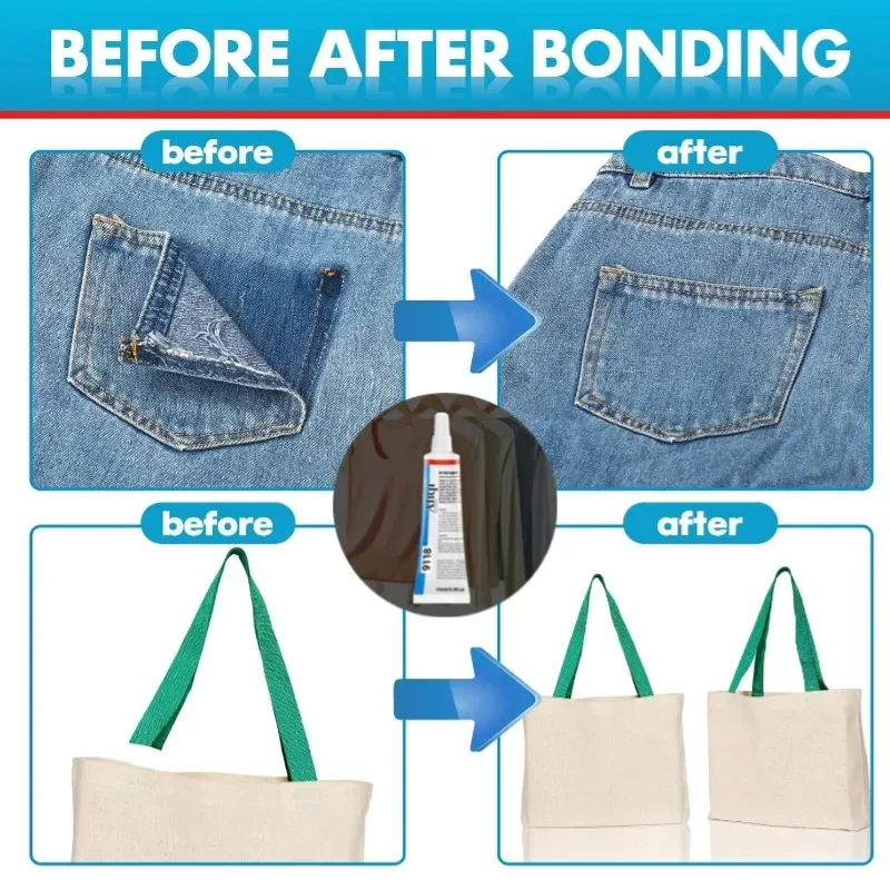 Adhesivo flexible transparente - Fabric Glue Bond reseña y precio