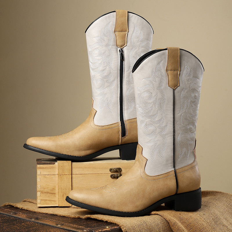 NUEVAS Botas Altas para Hombre - Sewing Embroidery Fabric reseña y precio