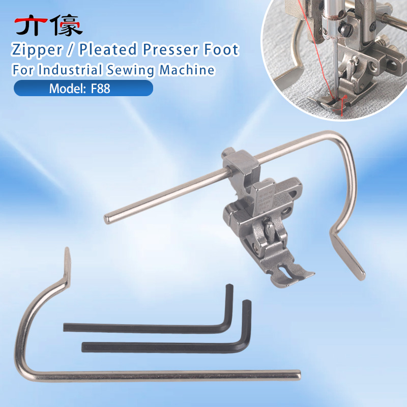 Prensatelas para arrugado ajus - Zipper Foot Presser reseña y precio