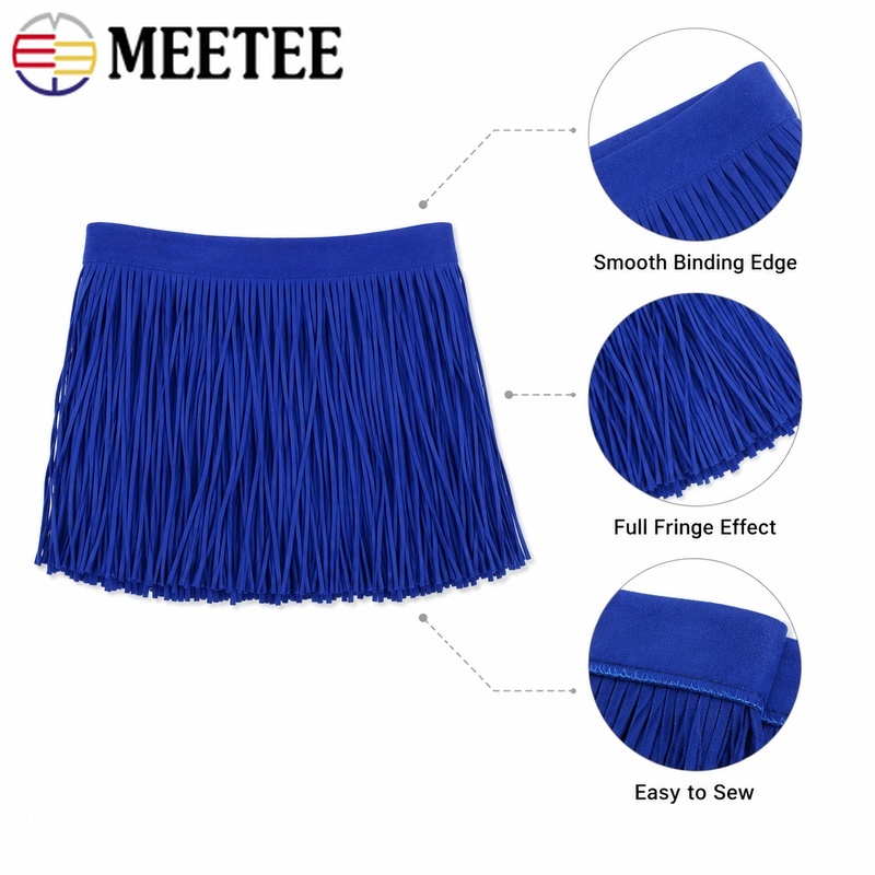 2/4 Metros de Flecos de Borlas - Sewing Thread In Textile reseña y precio