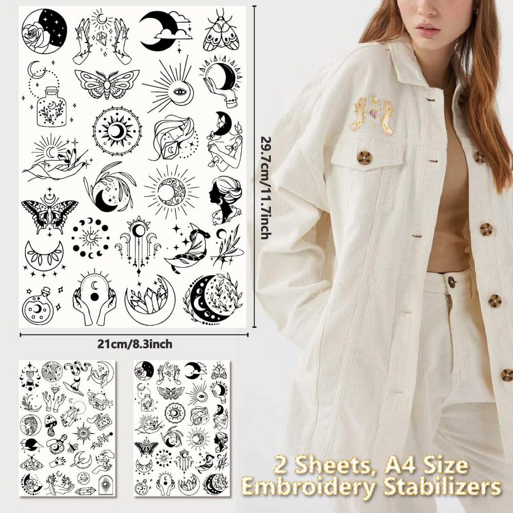 Estabilizadores de bordado Sol - Sewing Embroidery Fabric reseña y precio